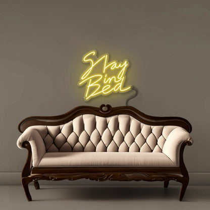 Stay In Bed Led Neon Signs - Shineneon