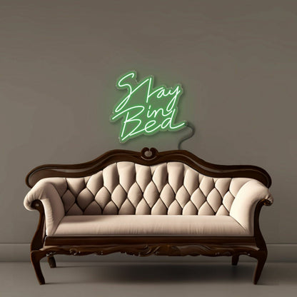 Stay In Bed Led Neon Signs - Shineneon