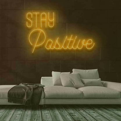 Stay Positive Led Neon Sign - Shineneon