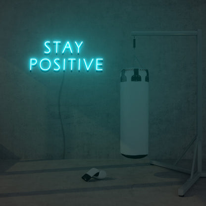 Stay Positive Led Neon Sign Lights Night Lamp Led Neon Sign | Shineneon