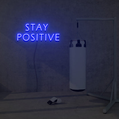 Stay Positive Led Neon Sign Lights Night Lamp Led Neon Sign | Shineneon