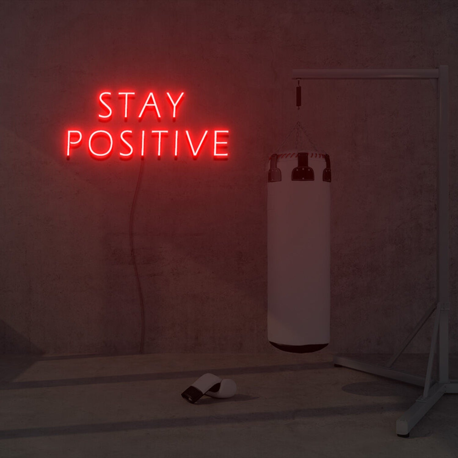 Stay Positive Led Neon Sign Lights Night Lamp Led Neon Sign | Shineneon