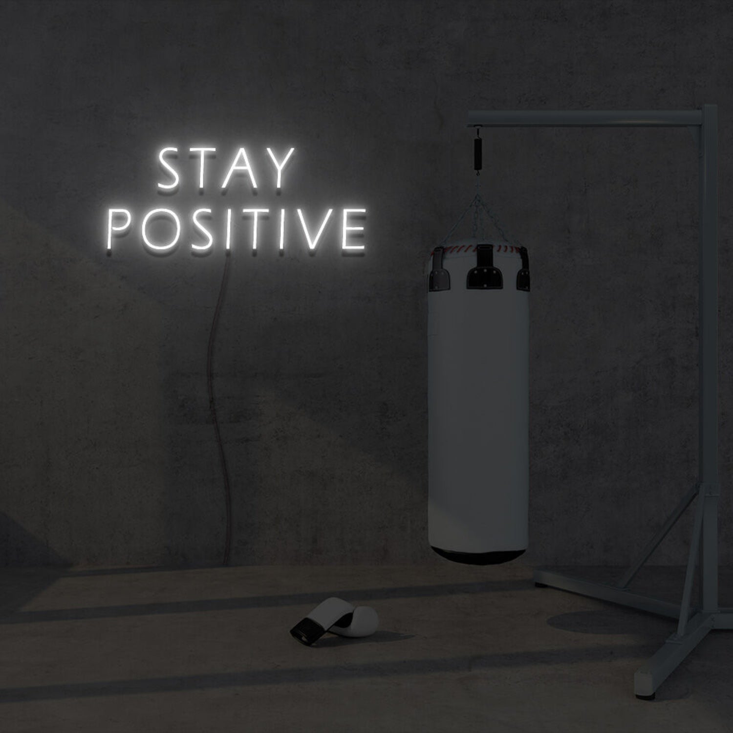Stay Positive Led Neon Sign Lights Night Lamp Led Neon Sign | Shineneon
