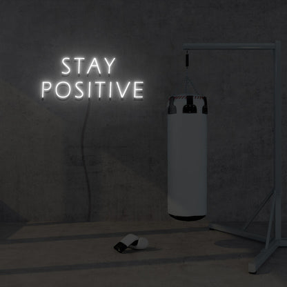Stay Positive Led Neon Sign Lights Night Lamp Led Neon Sign | Shineneon