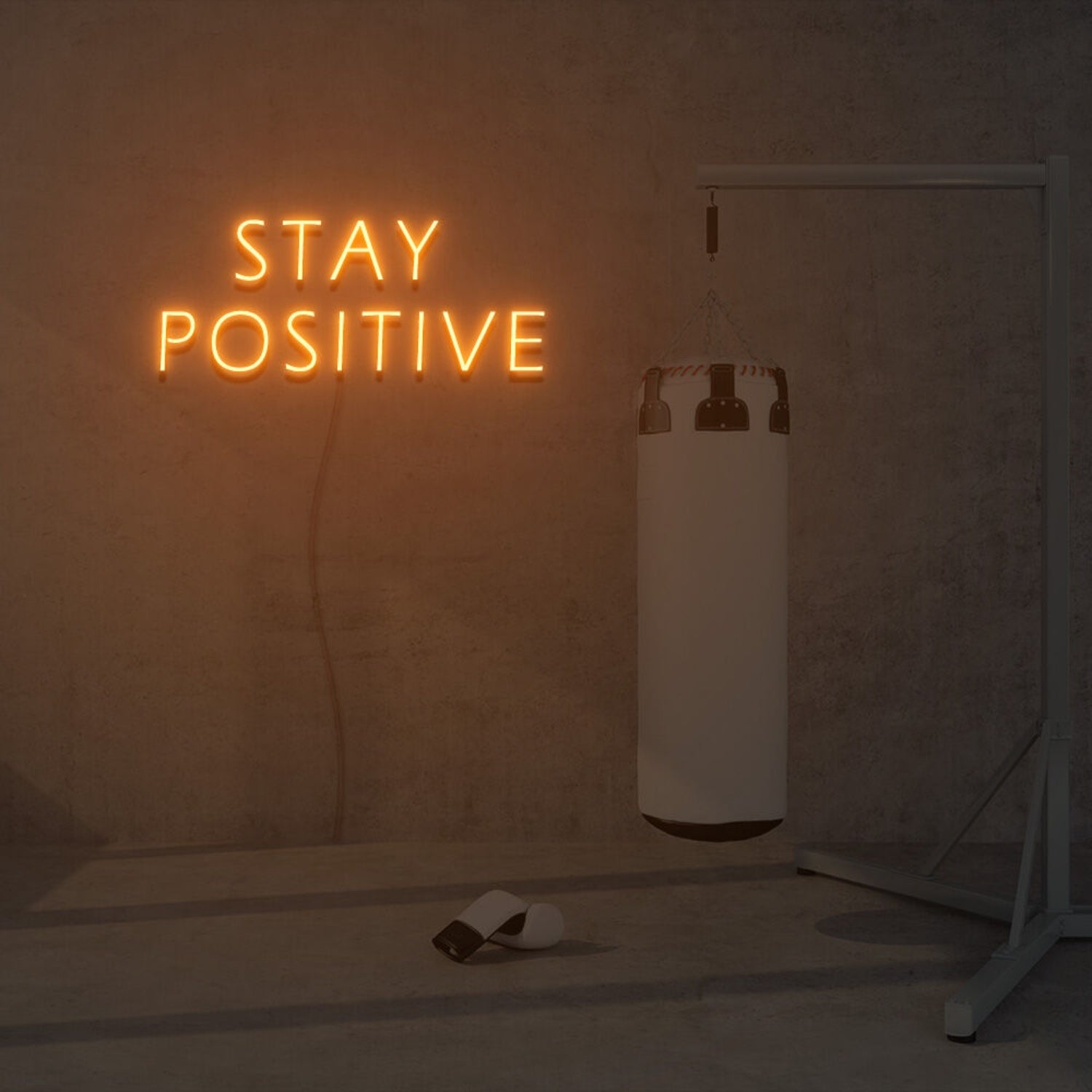 Stay Positive Led Neon Sign Lights Night Lamp Led Neon Sign | Shineneon