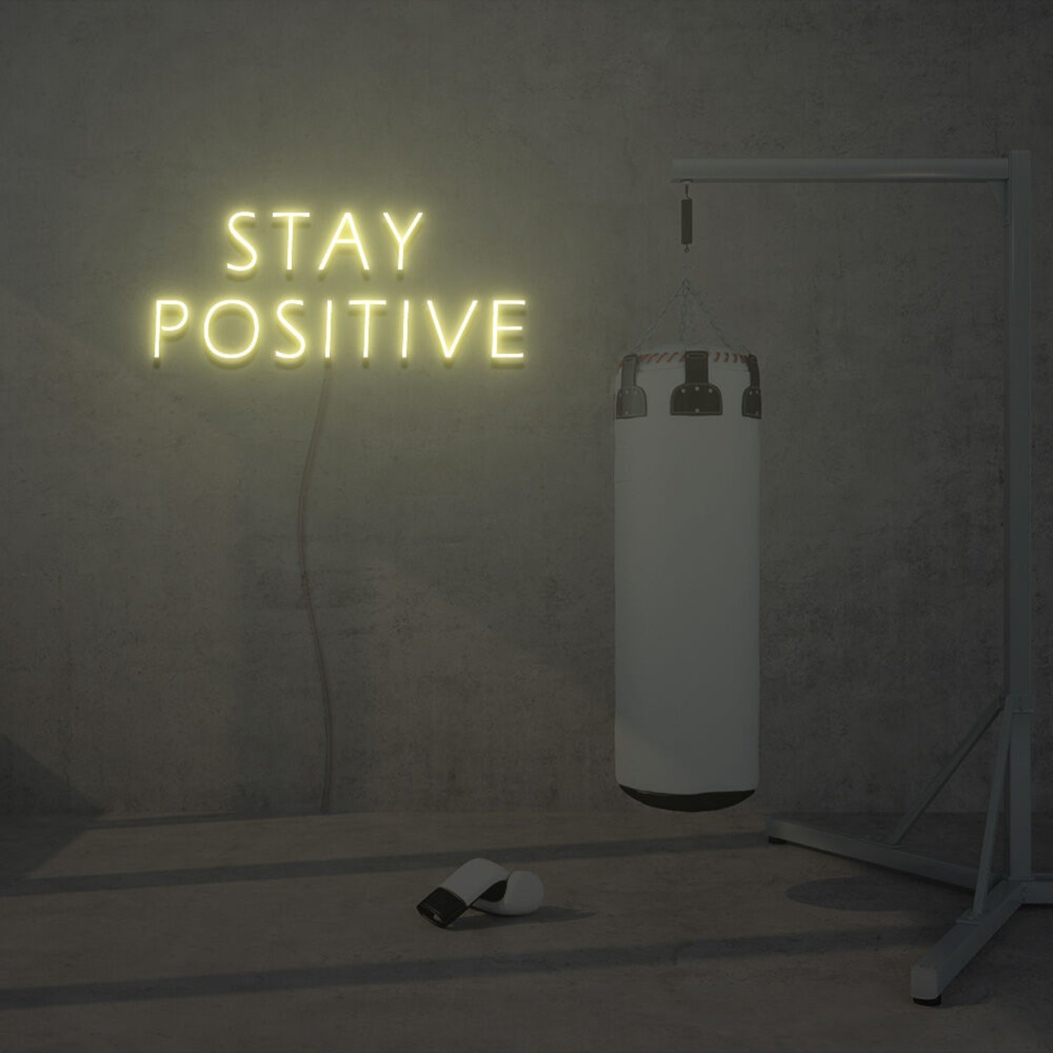 Stay Positive Led Neon Sign Lights Night Lamp Led Neon Sign | Shineneon