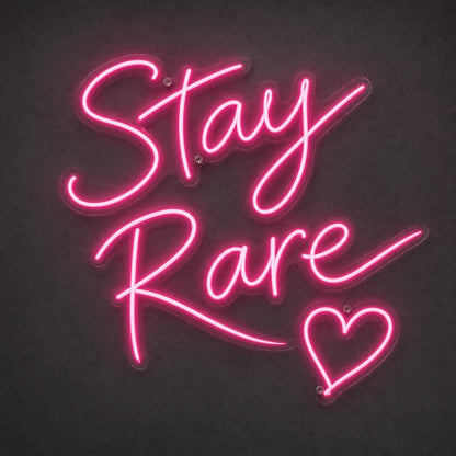 Stay Rare LED Neon Sign Garage Man Cave Neon Sign main product image