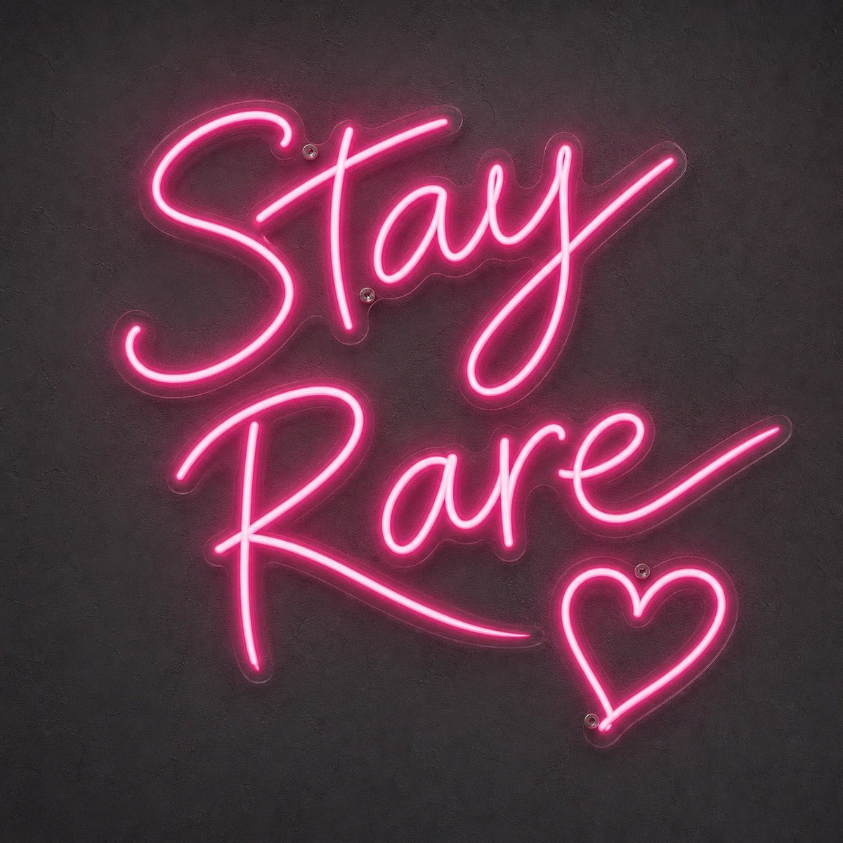 Stay Rare LED Neon Sign Garage Man Cave Neon Sign - Shineneon