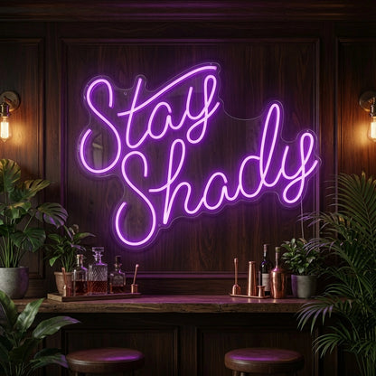 Stay Shady LED Neon Sign - 02 High-Converting Product Image