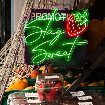 Stay Sweet Illuminate Your Space With Neon Sweetness | Shineneon