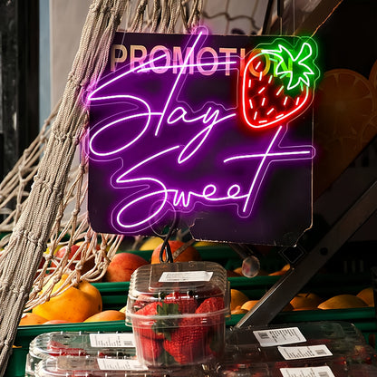 Stay Sweet Illuminate Your Space With Neon Sweetness | Shineneon