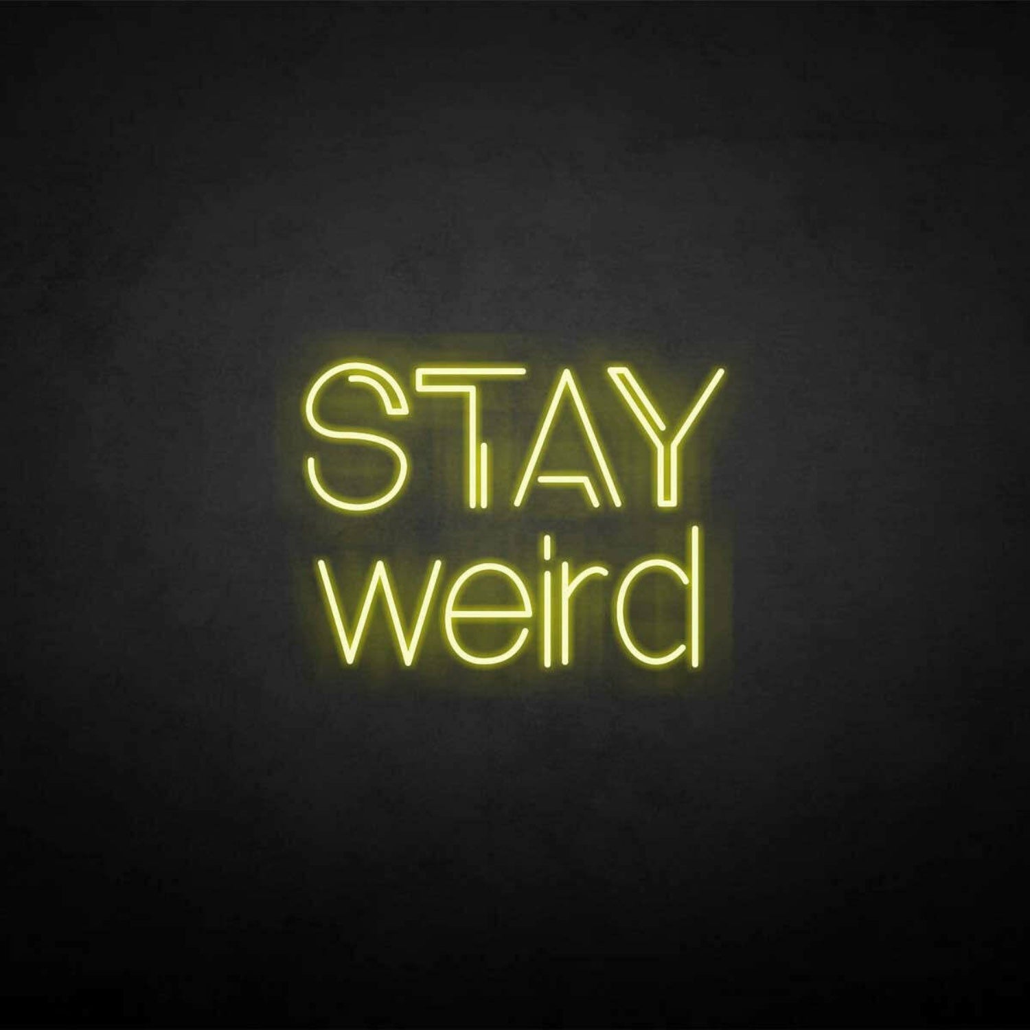 Stay Weird Led Neon Sign | Shineneon