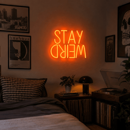 Stay Weird LED Neon Sign Wall Neon Sign - Shineneon