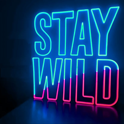Stay Wild Embrace Your Adventurous Spirit Led Neon Sign | Shineneon
