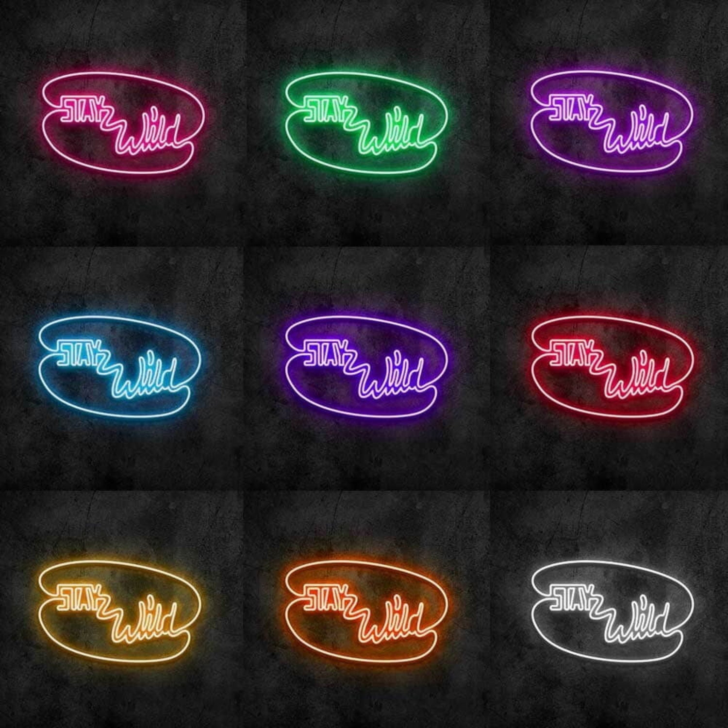 Stay Wild Led Neon Sign | Shineneon