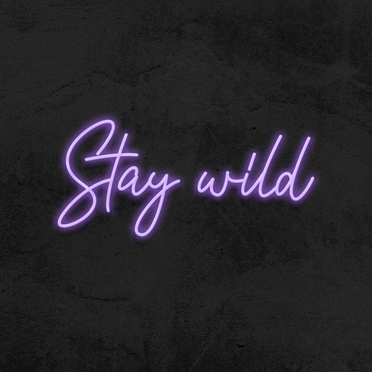 Stay Wild Led Neon Sign For Wall Decor - Shineneon
