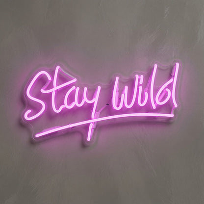 Stay Wild LED Neon Sign Home Decor - 02 High-Converting Product Image