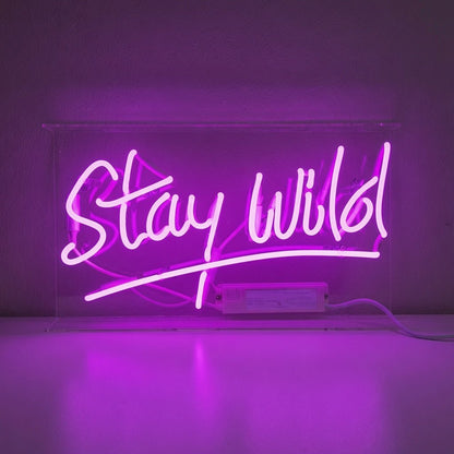 Stay Wild LED Neon Sign Home Decor - Shineneon