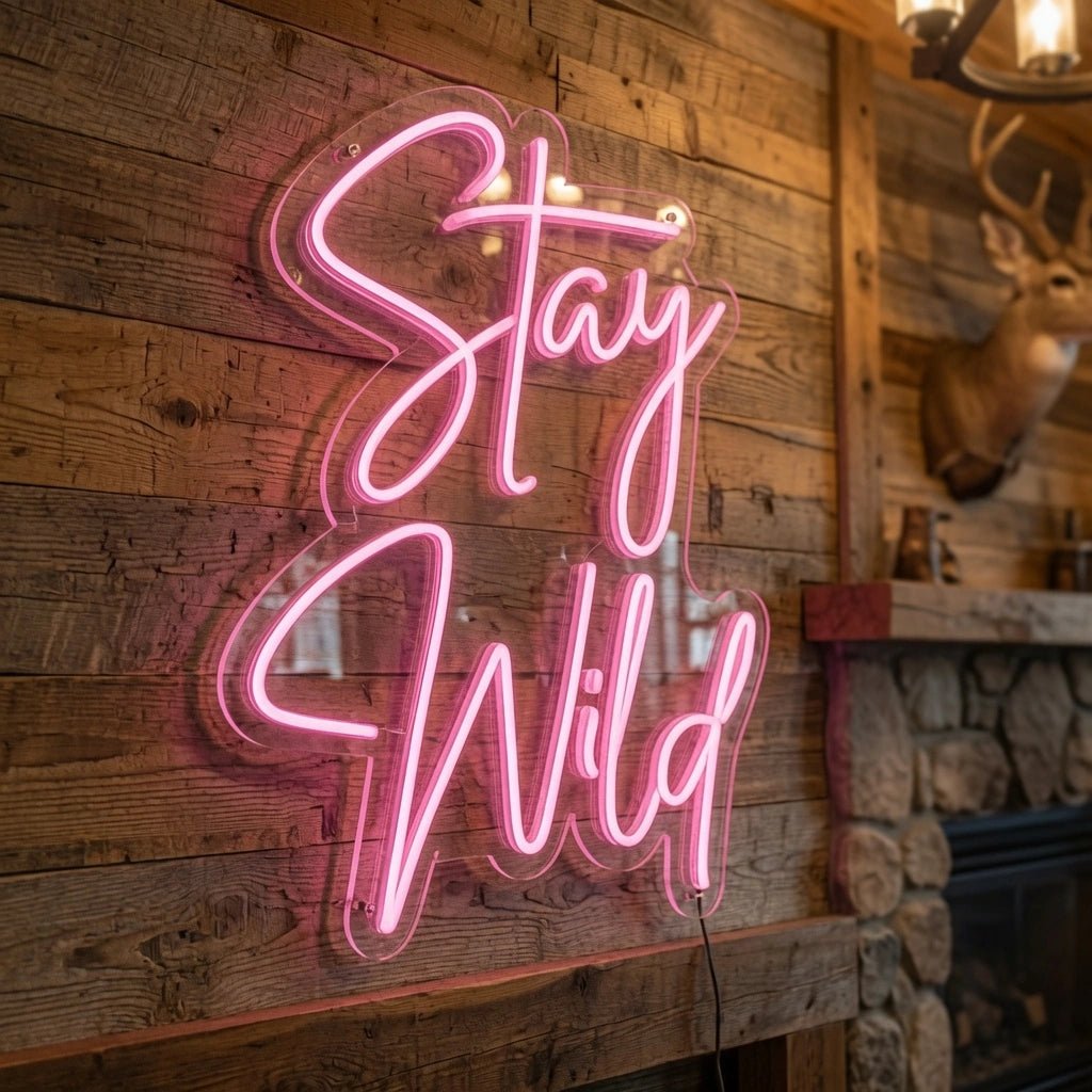 Stay Wild LED Neon Sign Wall Decor - Shineneon