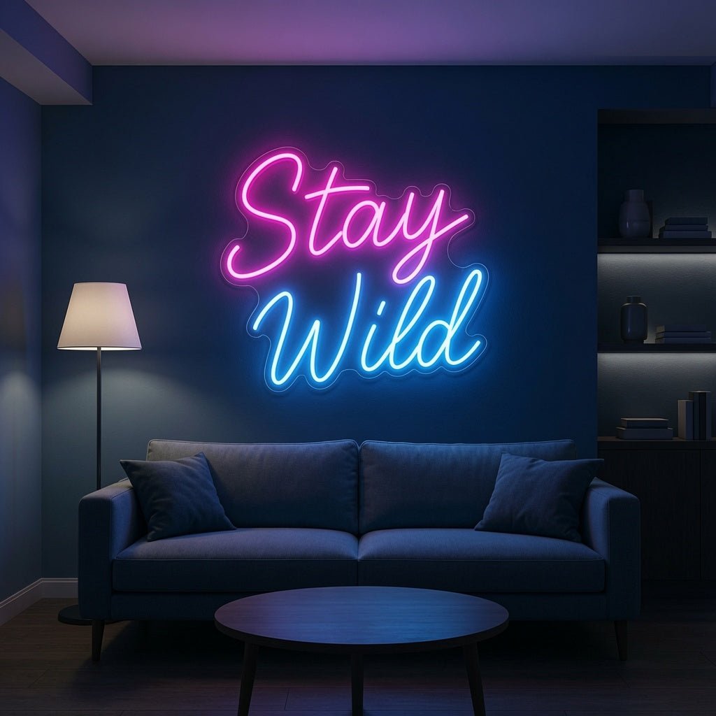 Stay Wild LED Neon Sign Wall Neon Sign - Shineneon