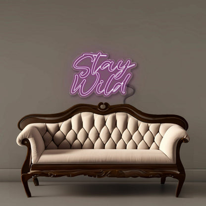 Stay Wild Led Neon Signs For Wall Decor - Shineneon