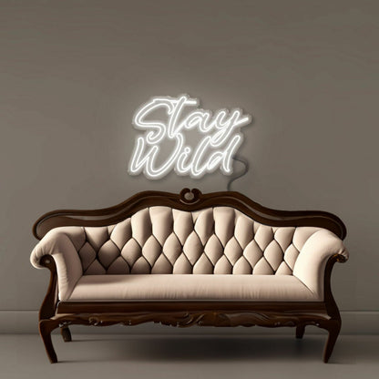 Stay Wild Led Neon Signs For Wall Decor - Shineneon