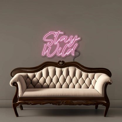 Stay Wild Led Neon Signs For Wall Decor - Shineneon