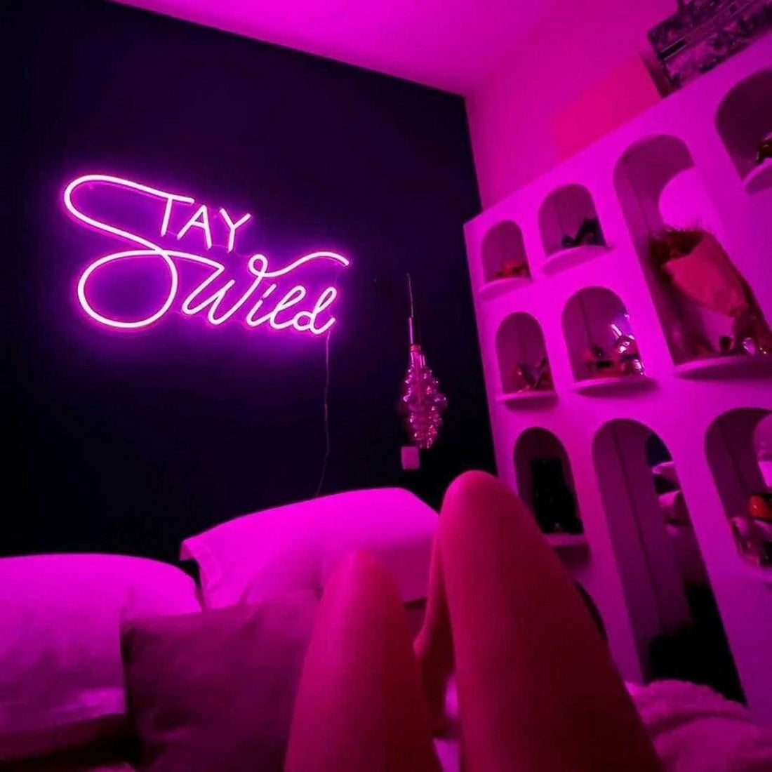 Stay Wild Led Sign Business Neon Sign Wall Decor