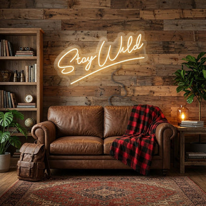 Stay Wild Modern LED Neon Sign - Shineneon