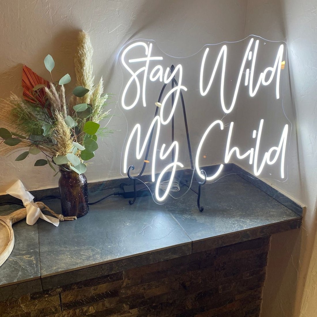 Stay Wild My Child Led Sign Business Neon Sign - Shineneon