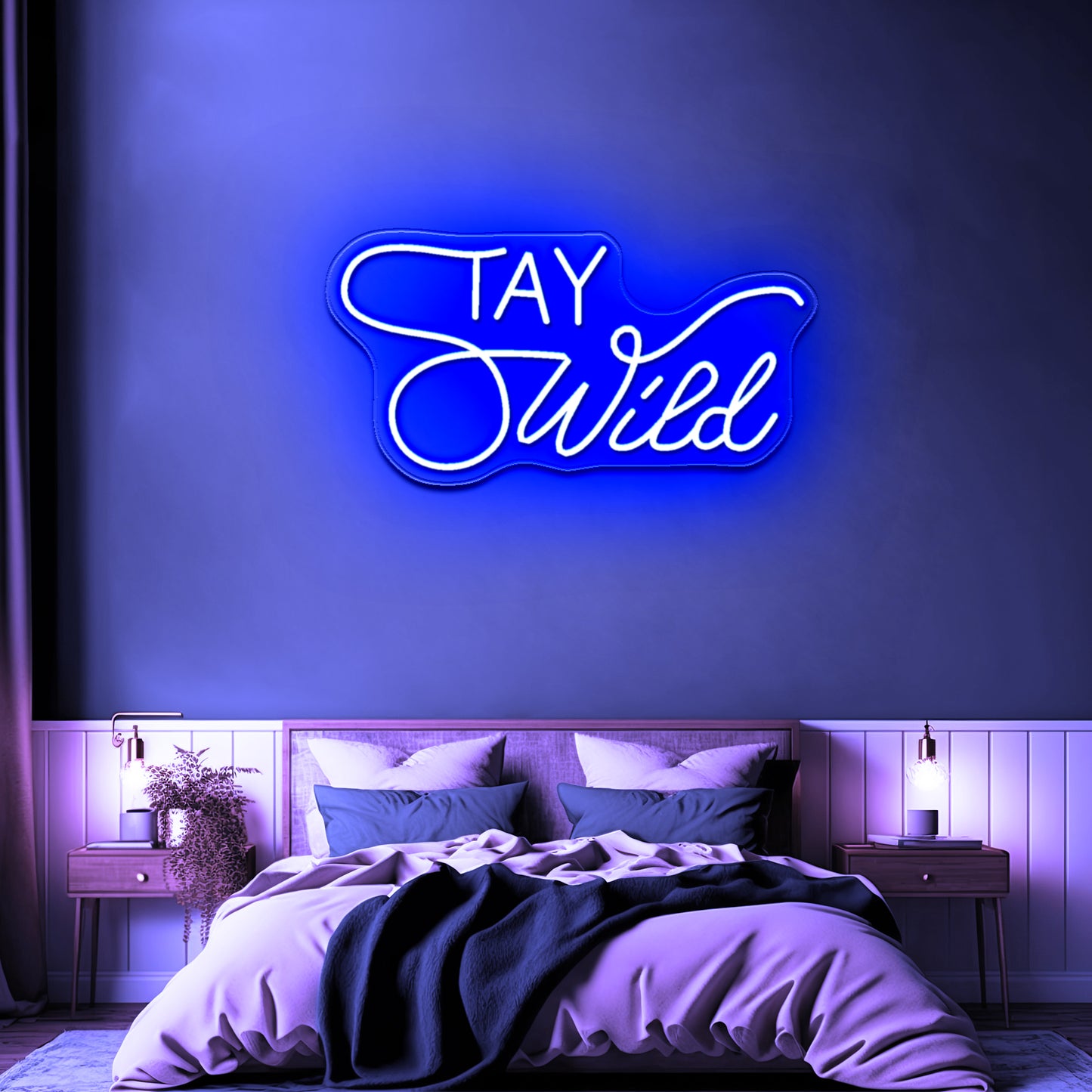 Stay Wild Neon Signs For Wall Decor