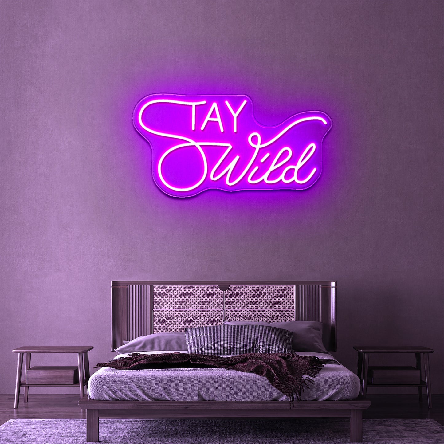 Stay Wild Neon Signs For Wall Decor