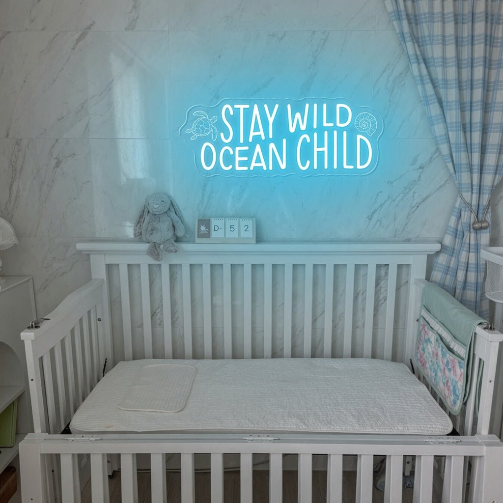 Stay Wild Ocean Child LED Neon Sign - Shineneon