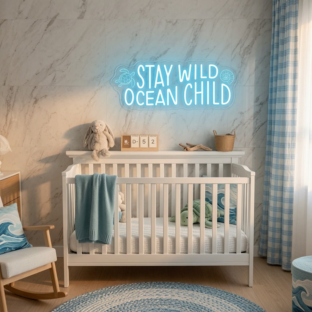 Stay Wild Ocean Child LED Neon Sign - Shineneon