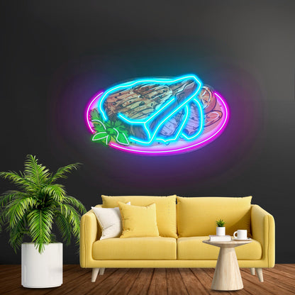 Steak Beef Steak Led Neon Sign Light Custom Led Signs - Shineneon