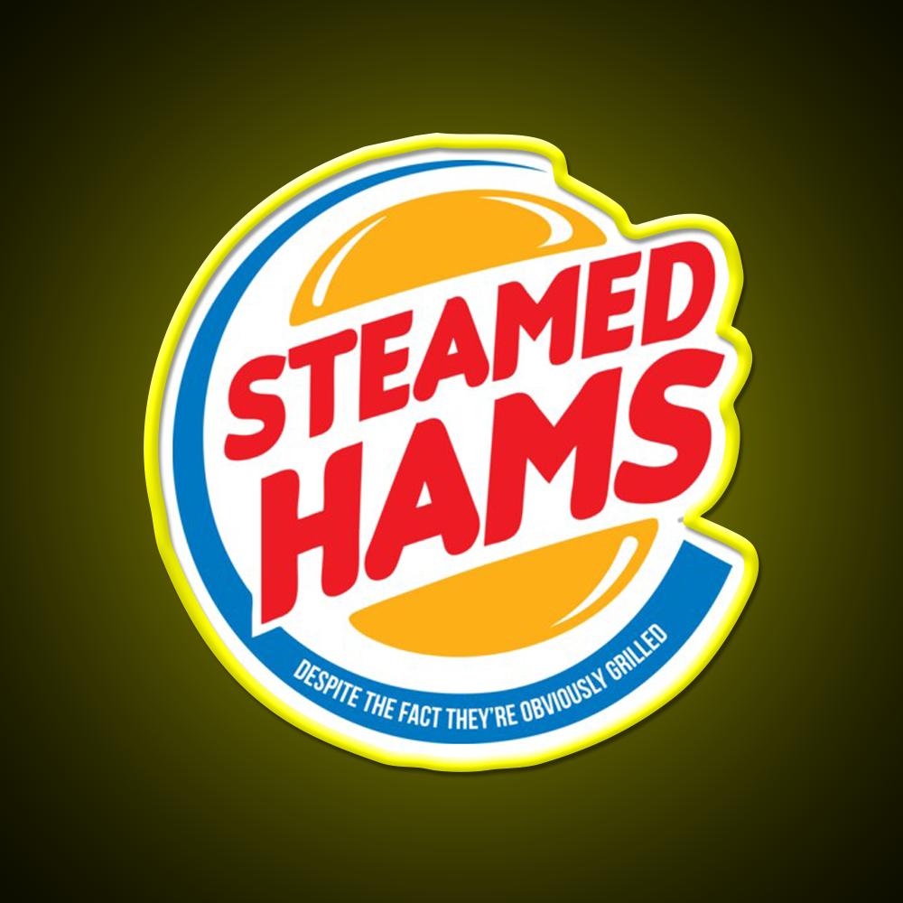 Steamed Hams Beer Bar Decor Led Neon Sign Rgb Color - LED neon sign view 7