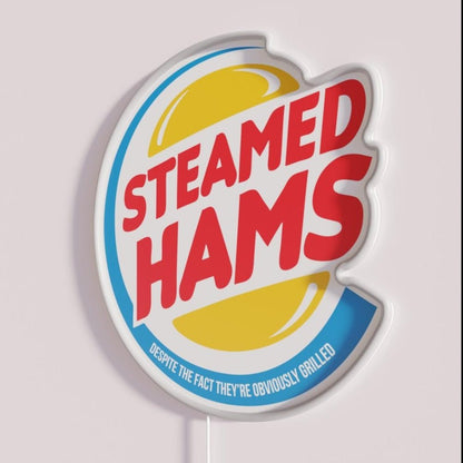 Steamed Hams Rgb Led Neon Sign - Shineneon