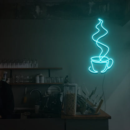 Steaming Coffee Cup Led Neon Sign | Shineneon