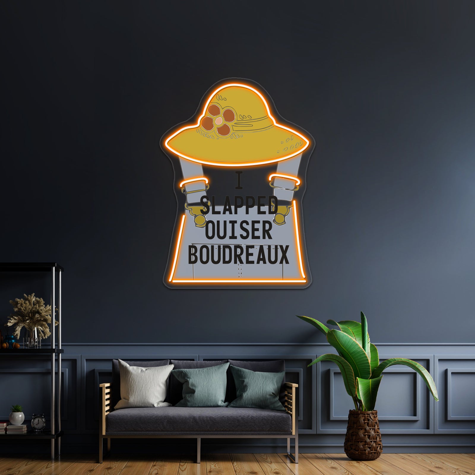 Steel Magnoliasi Slapped Ouiser Boudreaux Artwork Neon Signs For Sale | Shineneon