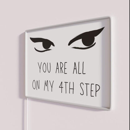 Step 4 Funny Aa Humour Rgb Led Neon Sign - Shineneon