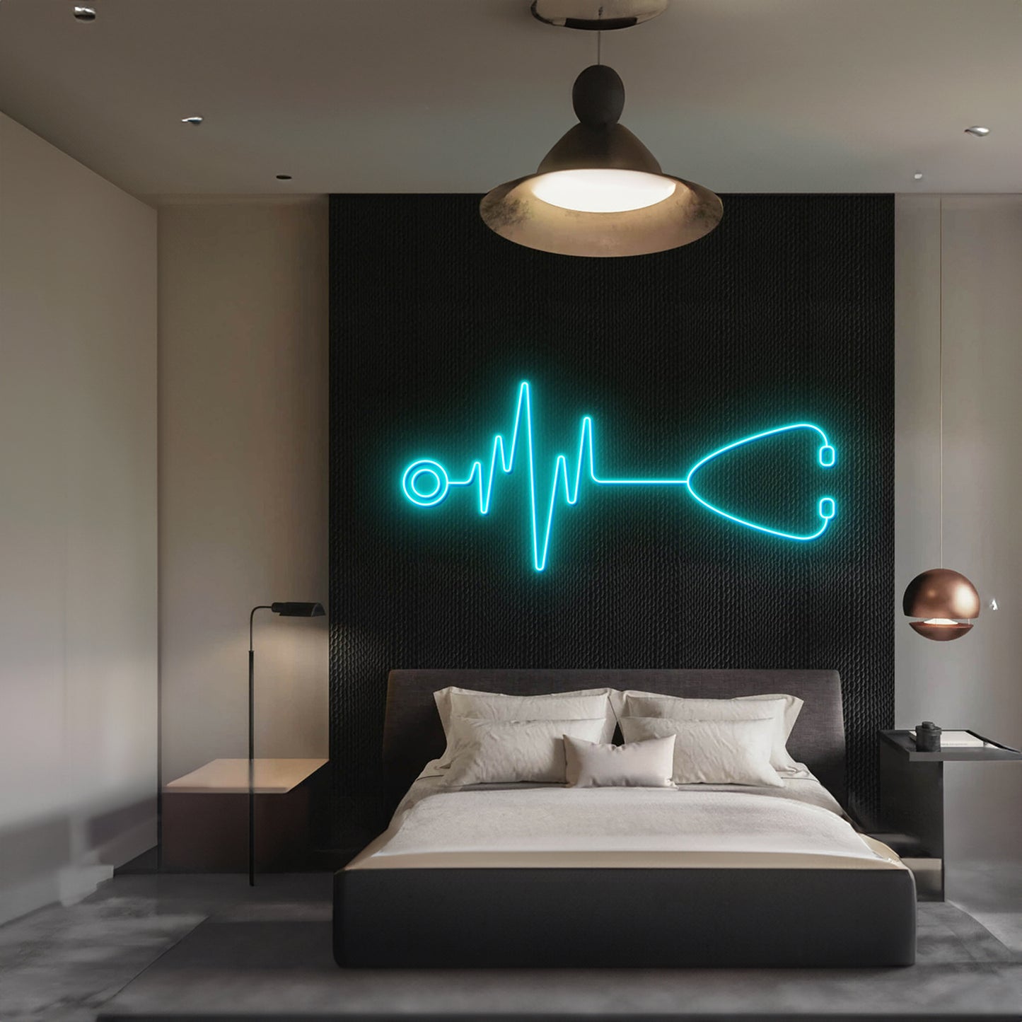 Stethoscope Neon Sign Wall Decor