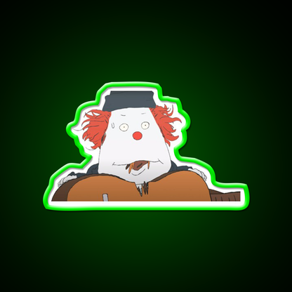 Steve Chomp Fast Food Led Neon Sign For Burger Place Rgb Color