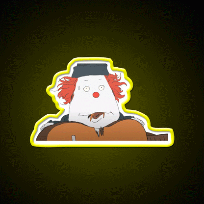 Steve Chomp Fast Food Led Neon Sign For Burger Place Rgb Color