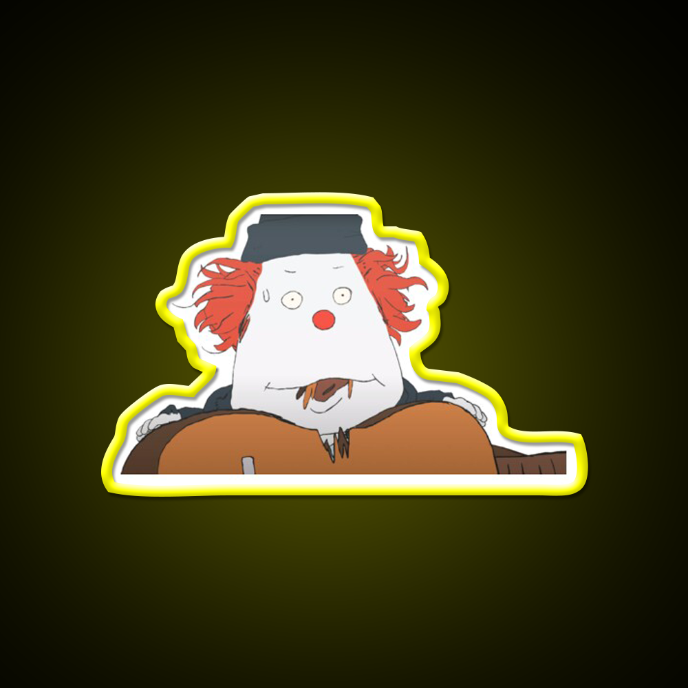 Steve Chomp Fast Food Led Neon Sign For Burger Place Rgb Color