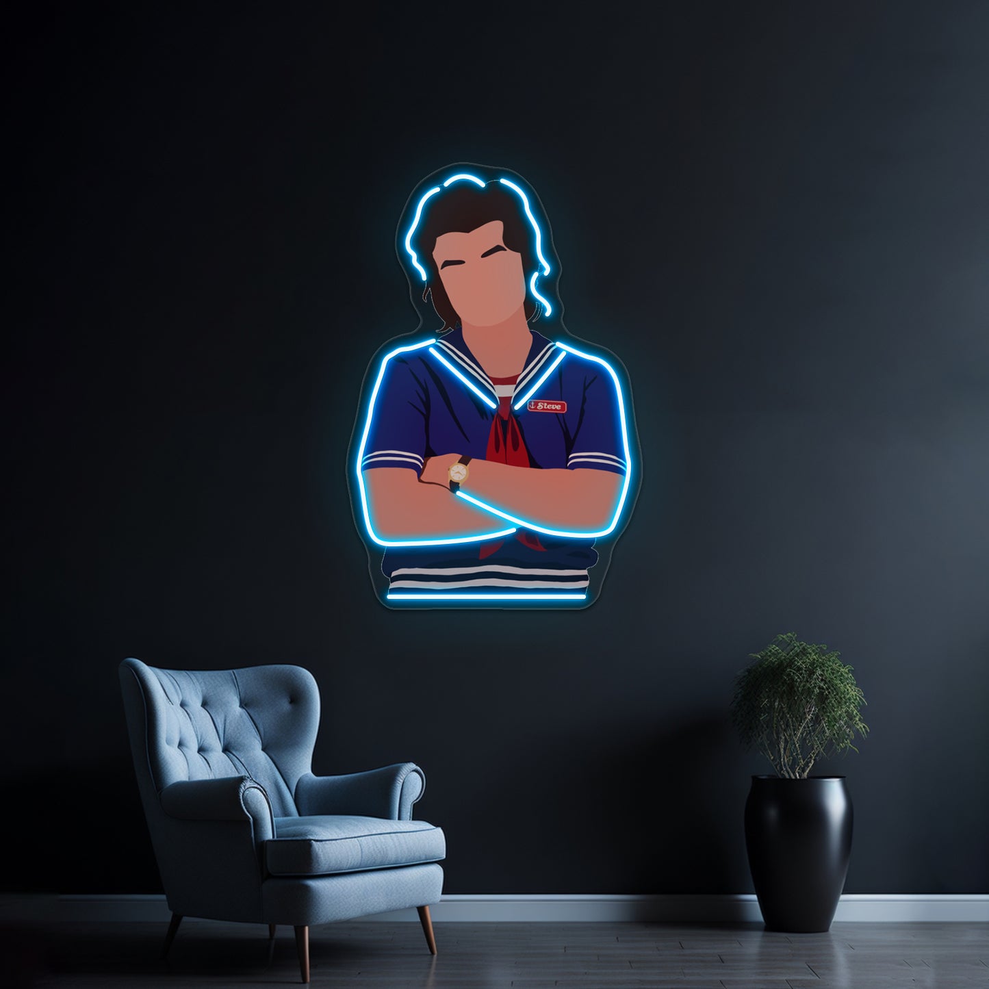 Steve Harrington Artwork Neon Signs For Sale