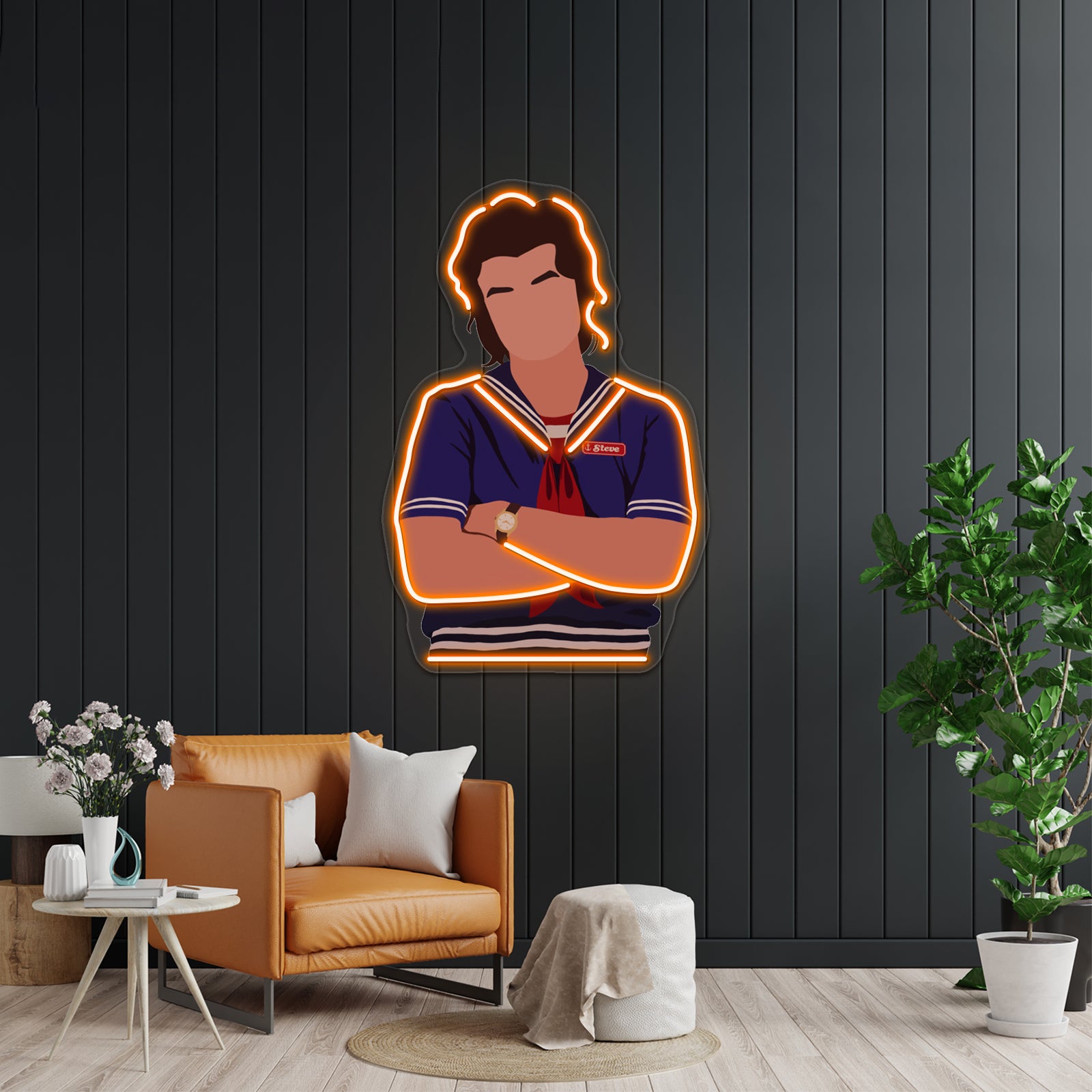 Steve Harrington Artwork Neon Signs For Sale | Shineneon