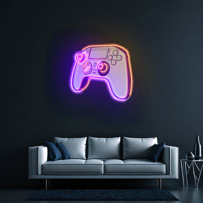 Stick Controller Cartoon Led Neon Sign Light Custom Led Signs