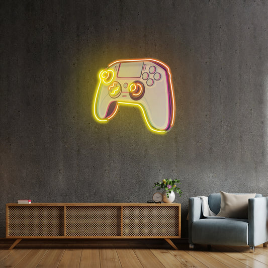 Stick Controller Cartoon Led Neon Sign Light Custom Led Signs