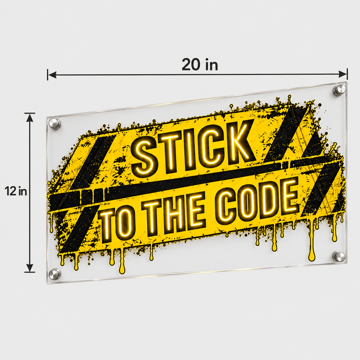 Stick To The Code Custom LED Neon Sign - Shineneon