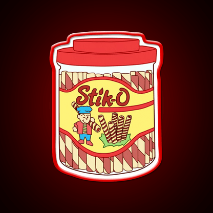 Stik O Snack Food Led Neon Sign Rgb Color - Shineneon